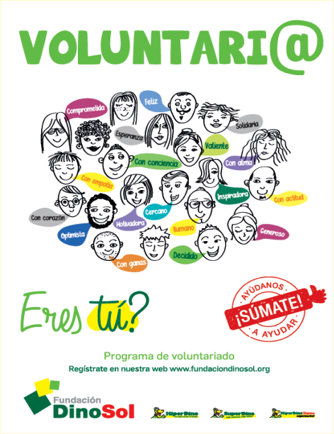 Cartel de Voluntarios