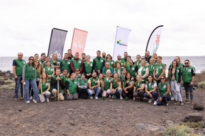 Jornada de reforestación en Tenerife