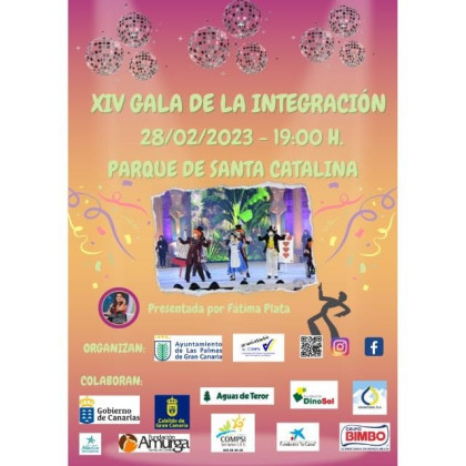 Cartel XIV Gala por la Integración Las Palmas