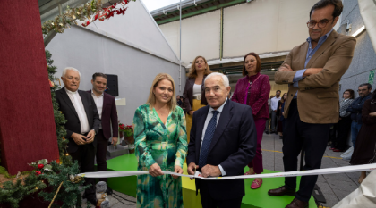 Inauguración Belén Solidario en la isla de Gran Canaria