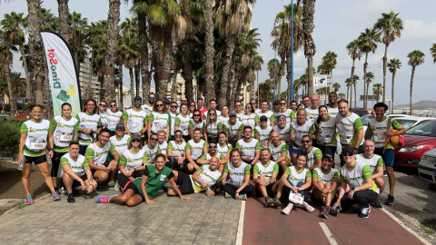 Foto del equipo de runners de DinoSol