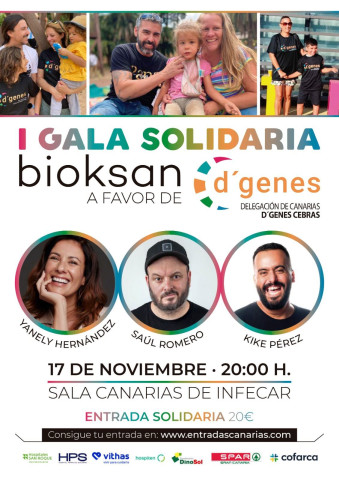 Cartel de la Gala D´Genes