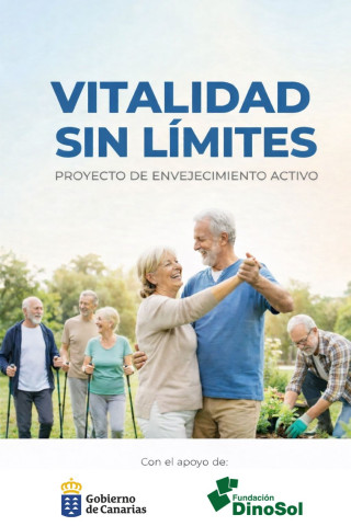 Cartel del Proyecto Vitalidad sin límites